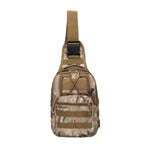 Military Camouflage Tactical One Shoulder Backpack, Camping, Hiking
