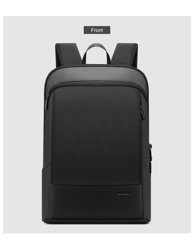 Business-style ultra-thin and lightweight waterproof waterproof backpack with 15.6-inch laptop compartment