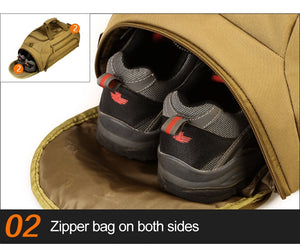Bag - backpack in the army, tactical style, multifunctional