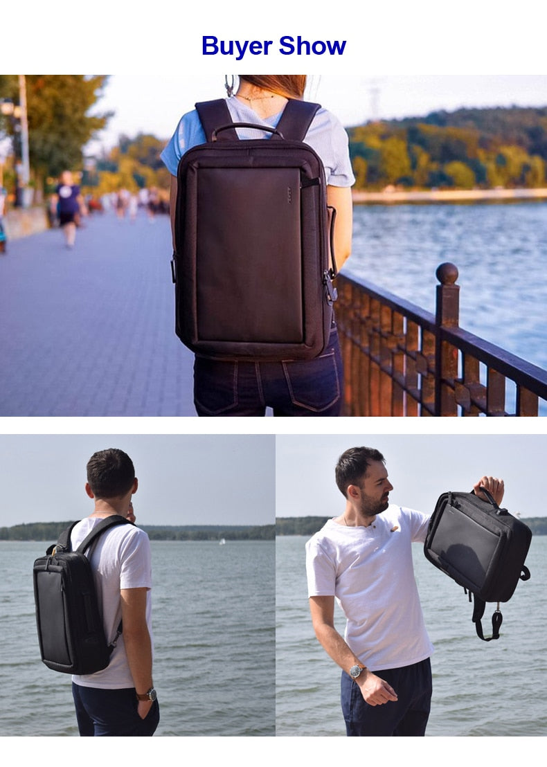 Men's Waterproof Thin Backpack For Business and Travel