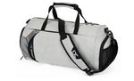 Comfortable sports bag, travel bag, with compartments for dry and wet items