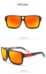 Polaroid Goggles Men Sport eyewear With Hard case Square Sunglasses women Brand Driving Polarized Glasses Outdoor KD520