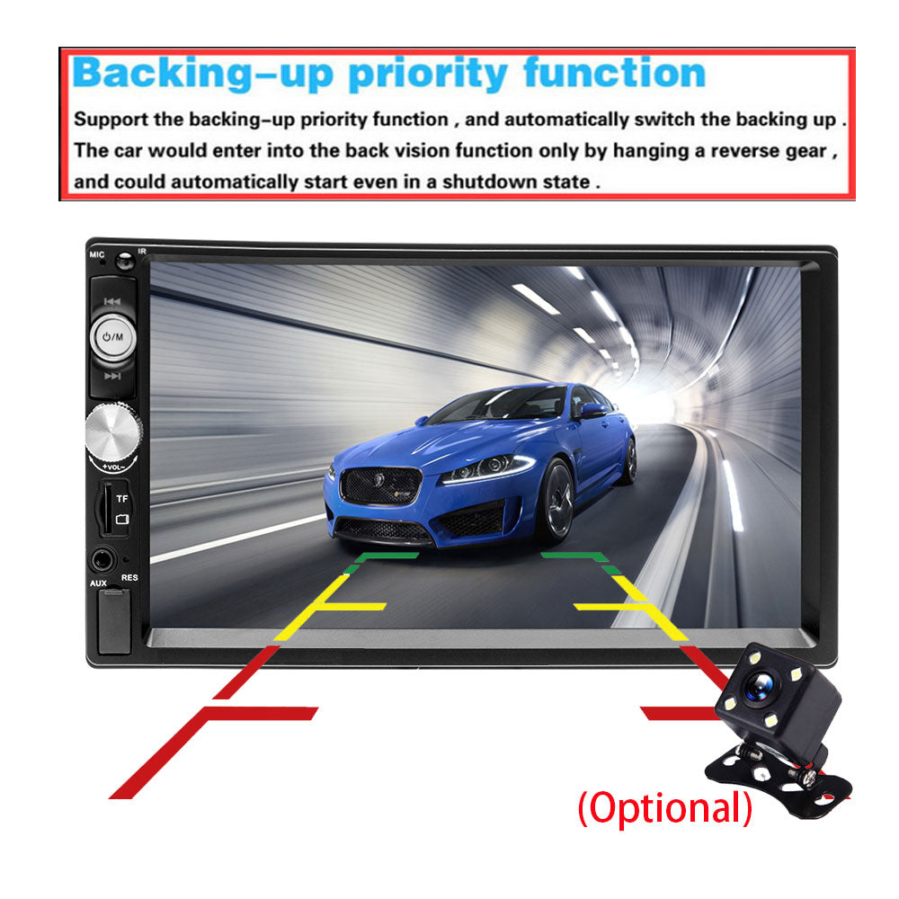 Universal 2 din Car Multimedia Player Autoradio 2din Stereo 7" Touch Screen Video MP5 Player Auto Radio Backup Camera