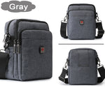 Waterproof Cool Men's Crossbody Bag, Casual / with USB Port