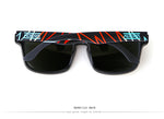Polarized Summer Sunglasses Men Reflective Coating Square Sun Glasses Women Brand Design Mirrored Oculos De Sol With Case