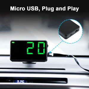 Display Car KM/h MPH Cheap C80 Auto Electronics Speed Display C90 C1090 Large Screen A100 Hud