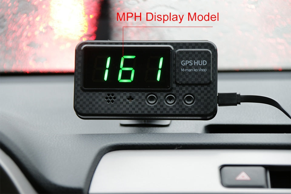 Display Car KM/h MPH Cheap C80 Auto Electronics Speed Display C90 C1090 Large Screen A100 Hud