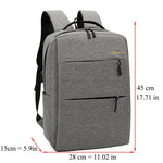 Set for men and students casual 3in1: laptop backpack, shoulder bag and small bag