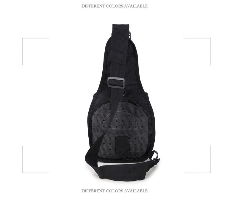 Military Camouflage Tactical One Shoulder Backpack, Camping, Hiking