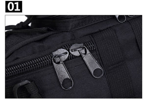 Military Camouflage Tactical One Shoulder Backpack, Camping, Hiking