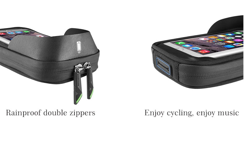 Bicycle Bag Rainproof Touch Screen Phone Top Tube Bag MTB Road Bike Frame Front Saddle Bag & Pannier Bike Accessories