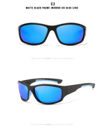 Unbreakable TR90 Sport Sunglasses Men Excellent Outdoor Driving Glasses Suit for Any Face Shades KD712