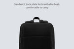 Classic business backpack 2 generations of waterproof fabric, 15.6-inch laptop compartment