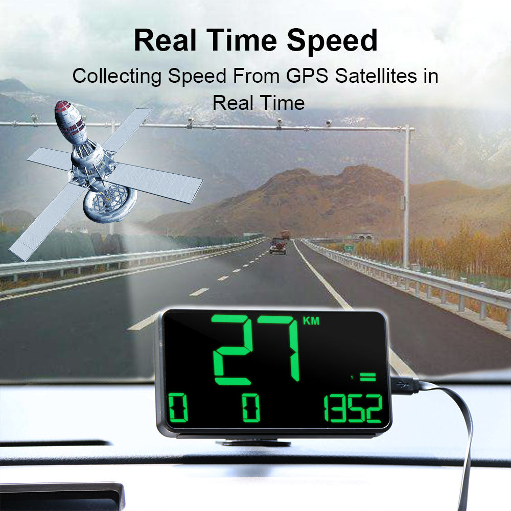 Display Car KM/h MPH Cheap C80 Auto Electronics Speed Display C90 C1090 Large Screen A100 Hud