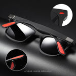 Hot Sale Polarized Sunglasses Men Women Classic Square Plastic Driving Sun Glasses Male Fashion Black Shades UV400