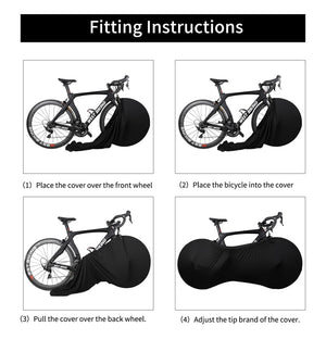 Bike Protector Cover MTB Road Bicycle Protective Gear Anti-dust Wheels Frame Cover Scratch-proof Storage Bag Bike Accessories