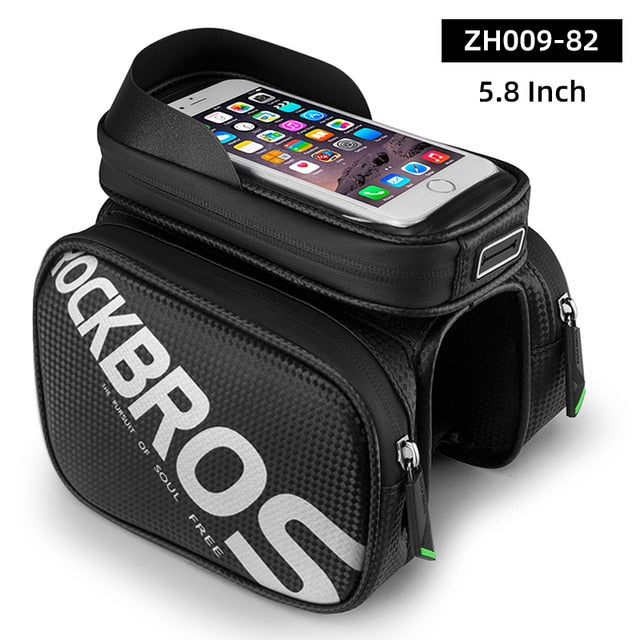 Bicycle Bag Rainproof Touch Screen Phone Top Tube Bag MTB Road Bike Frame Front Saddle Bag & Pannier Bike Accessories