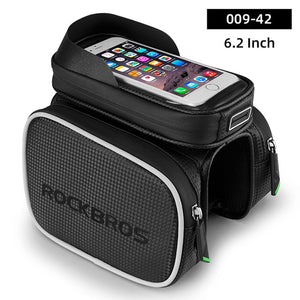 Bicycle Bag Rainproof Touch Screen Phone Top Tube Bag MTB Road Bike Frame Front Saddle Bag & Pannier Bike Accessories