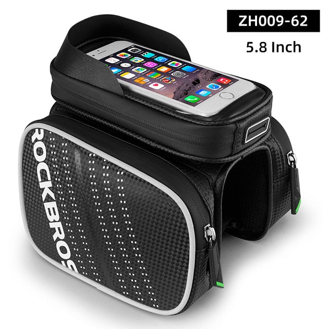 Bicycle Bag Rainproof Touch Screen Phone Top Tube Bag MTB Road Bike Frame Front Saddle Bag & Pannier Bike Accessories