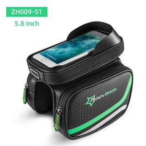 Bicycle Bag Rainproof Touch Screen Phone Top Tube Bag MTB Road Bike Frame Front Saddle Bag & Pannier Bike Accessories