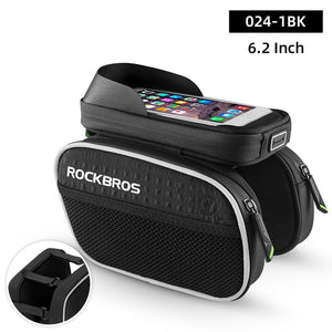 Bicycle Bag Rainproof Touch Screen Phone Top Tube Bag MTB Road Bike Frame Front Saddle Bag & Pannier Bike Accessories