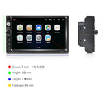 Universal 2 din Car Multimedia Player Autoradio 2din Stereo 7" Touch Screen Video MP5 Player Auto Radio Backup Camera