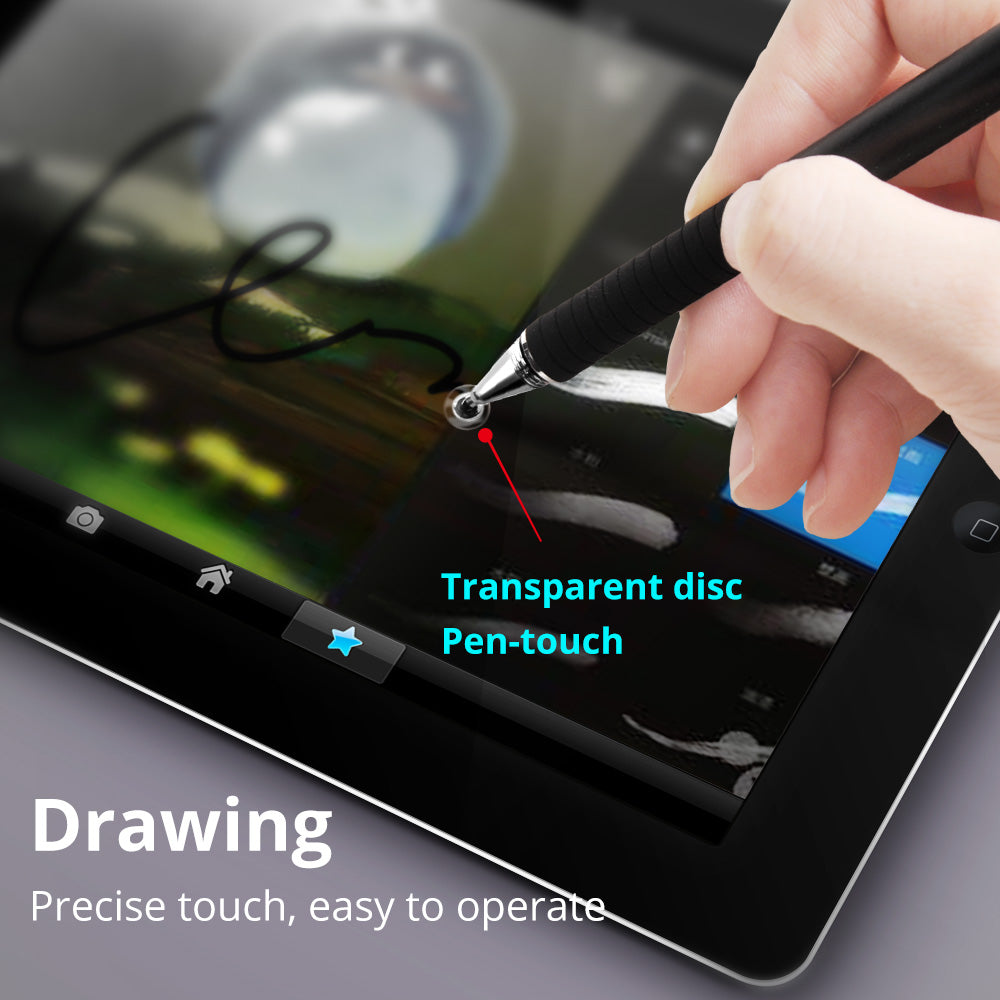 Universal 2 in 1 Stylus Drawing Tablet Pens Capacitive Screen Caneta Touch Pen for Mobile Android Phone Smart Pen Accessories