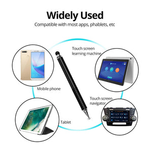 Universal 2 in 1 Stylus Drawing Tablet Pens Capacitive Screen Caneta Touch Pen for Mobile Android Phone Smart Pen Accessories