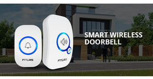 Wireless Doorbell Home Security Alarm/ Welcome Smart Doorbell 3in1 Multi-purpose Door Button 433MHz Easy Installtion