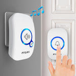 Wireless Doorbell Home Security Alarm/ Welcome Smart Doorbell 3in1 Multi-purpose Door Button 433MHz Easy Installtion