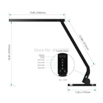 Multi-function timing desk lamp 15w And 4 Kind of Lighting lamp table led with USB Charging Port Touch Control Memory Function