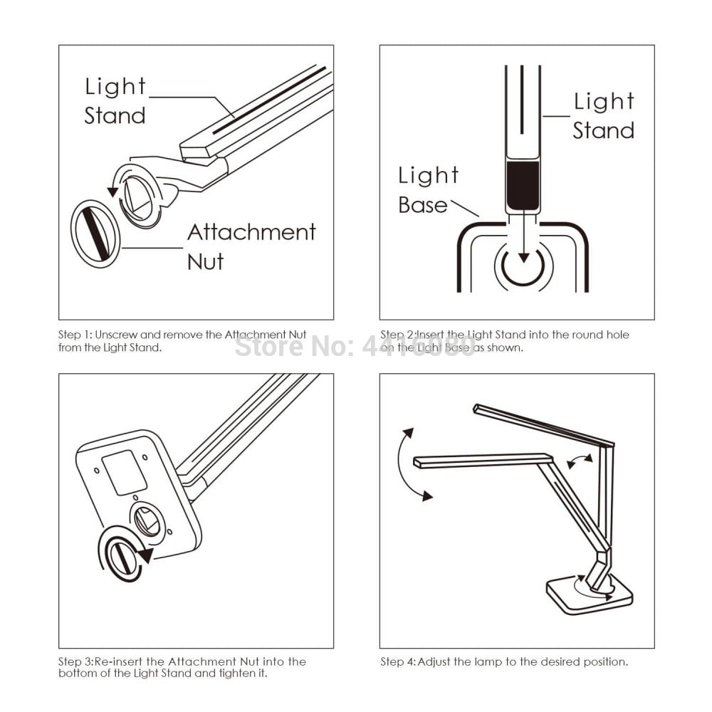 Multi-function timing desk lamp 15w And 4 Kind of Lighting lamp table led with USB Charging Port Touch Control Memory Function