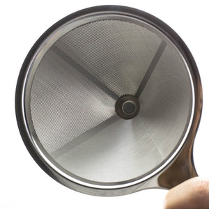 Stainless Steel Coffee Filter Holder Reusable Coffee Filters Dripper v60 Drip Coffee Baskets