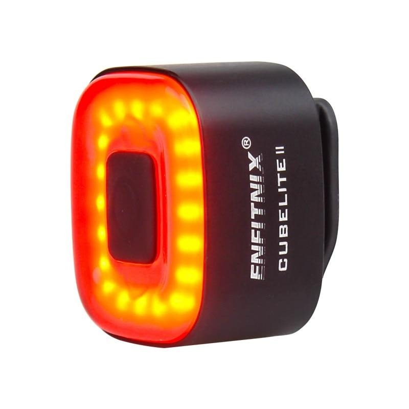 Auto Brake Road Bike Rear Light Smart Sensor Cycling MTB Taillight USB Charge Bicycle LED Breathable Auto Sensing Light