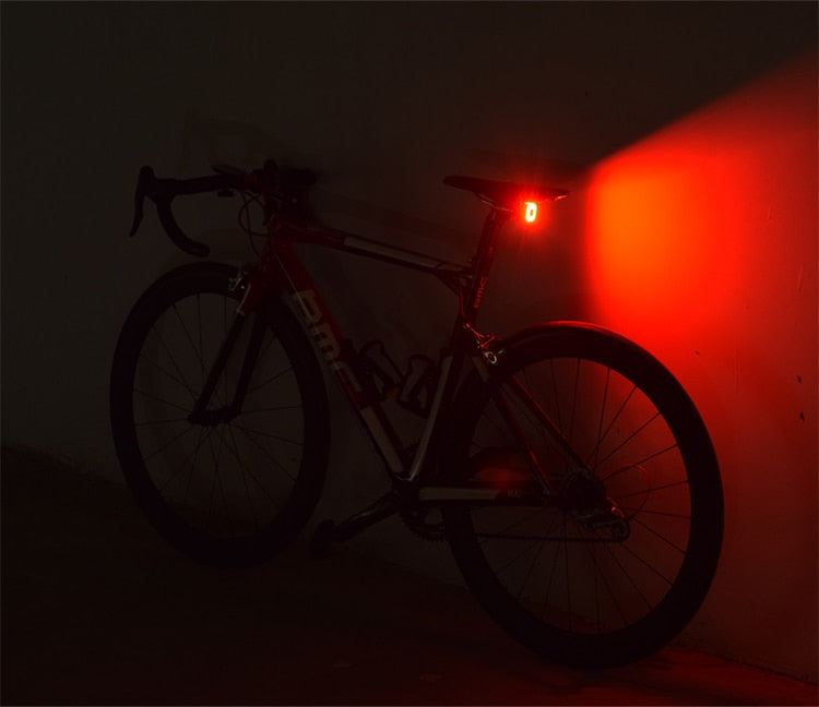 Auto Brake Road Bike Rear Light Smart Sensor Cycling MTB Taillight USB Charge Bicycle LED Breathable Auto Sensing Light