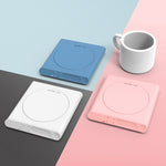 Mini Heating Coasters USB Charging Warmer Heat Base 3 Levels Of Adjustment Constant Temperature For Smart Home Use