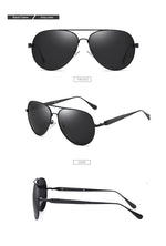 Pilot Sunglasses Men Polarized Metal Frame Anti-Glare Mirror Lens 2020 Fashion Fishing Sun Glasses Male UV400