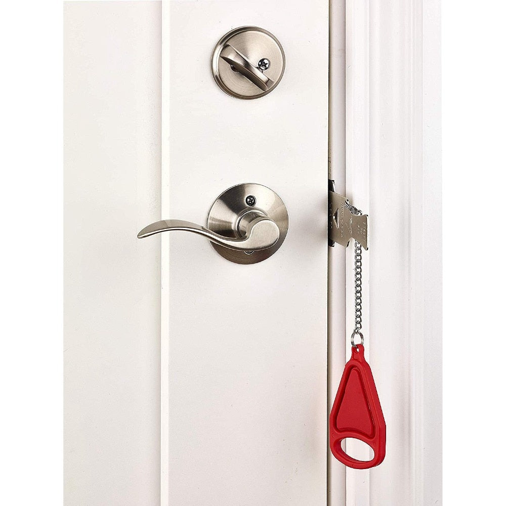 Portable Hotel Door Lock Locks Self-Defense Door Stop Travel Travel Accommodation Door Stopper Door Lock