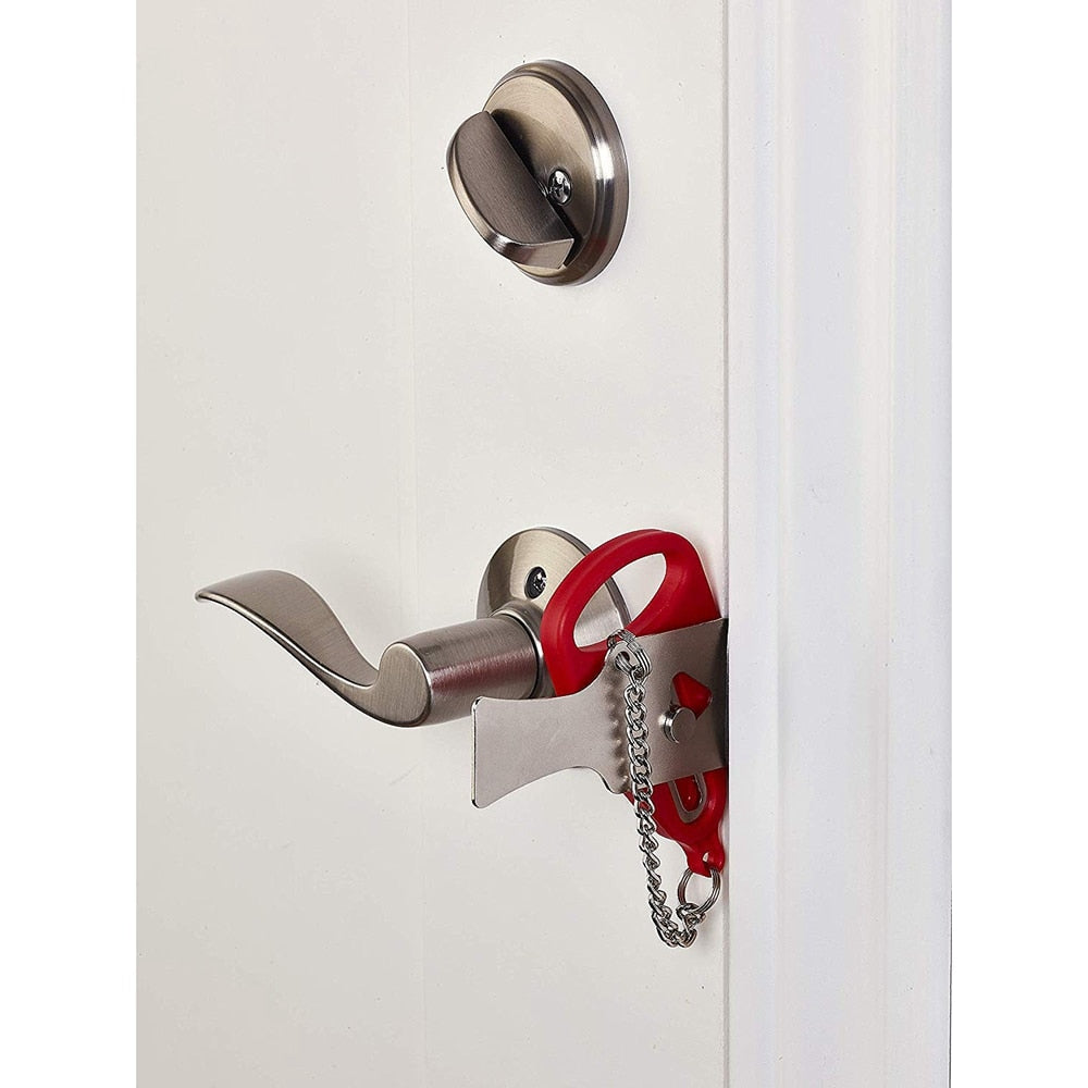 Portable Hotel Door Lock Locks Self-Defense Door Stop Travel Travel Accommodation Door Stopper Door Lock
