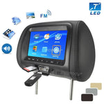 Universal 7 inches Automobile Car Headrest Monitor Rear Seat Entertainment Multimedia Player General AV USB SD MP4