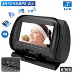 Universal 7 inches Automobile Car Headrest Monitor Rear Seat Entertainment Multimedia Player General AV USB SD MP4