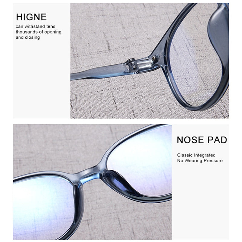 Transparent Round Glasses Frame Women Men 2020 Fashion Women Optical Glasses Clear Frame Blue Light Eyeglasses Computer