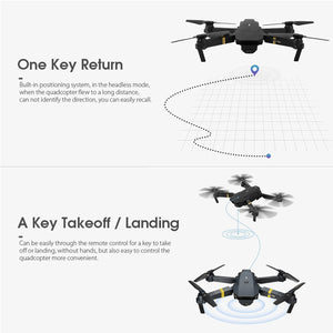 Drone Helicopter WIFI FPV With True 720P/1080P Wide Angle HD Camera High Hold Mode Foldable Arm RC Drone Quadcopter RTF VS S9HW M69