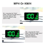 Display Car KM/h MPH Cheap C80 Auto Electronics Speed Display C90 C1090 Large Screen A100 Hud