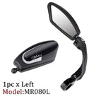 Bicycle Stainless Steel Lens Mirror MTB Handlebar Side Safety Rear View Mirror Road Bike Cycling Flexible Rearview Mirrors