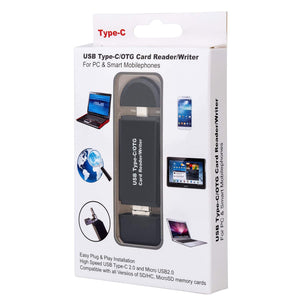 Micro SD Card Reader USB 3.0 Card Reader 2.0 For USB Micro SD Adapter Flash Drive Smart Memory Card Reader Type C Cardreader