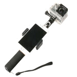 Self Selfie Stick Handheld Extendable Pole Monopod Phone Holder Adapter for Go Pro HERO 8 7 6 5 4 Xiaomi YI 4K Lite SJCAM SJ5000