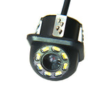 8 LED IR Night Visions Car Rear View Camera Wide Angle HD Color Image Waterproof Universal Backup Reverse Parking Camera