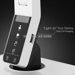 Multi-function timing desk lamp 15w And 4 Kind of Lighting lamp table led with USB Charging Port Touch Control Memory Function