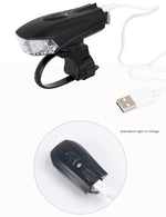Bicycle Smart Head Light Bike Intelligent Front Lamp USB Rechargeable Handlebar LED Lantern Flashlight Movement Action Sensor